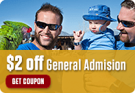Photo of 2 dollar off general admission